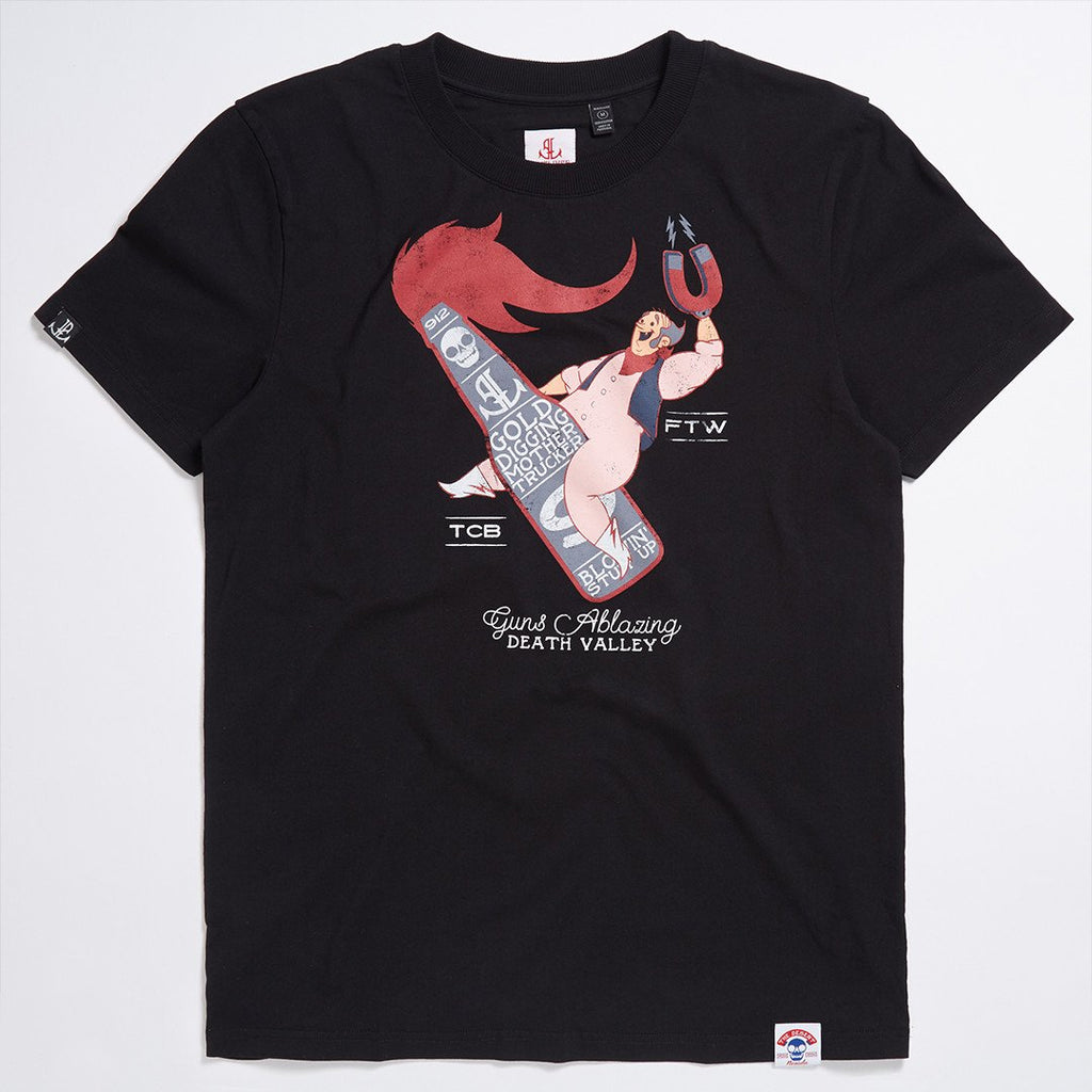 Bonanza Print Tee - LA Inspired Premium Crew Neck T-shirt