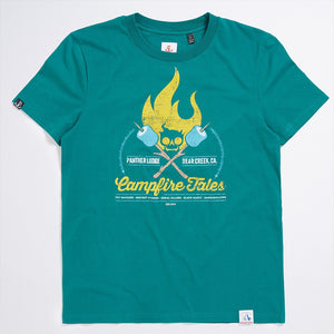 Campfire Tales Printed Tee - LA Inspired Premium Crew Neck T-Shirt